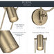 Ruehl 14 inch 9 watt Champagne Bronze Swing Arm Wall Sconce Wall Light